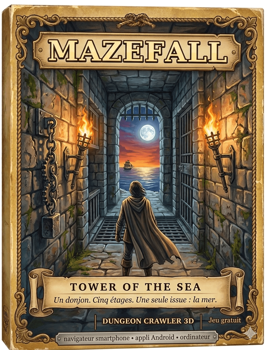 Nouveau jeu gratuit : Mazefall (labyrinthe 3D)
